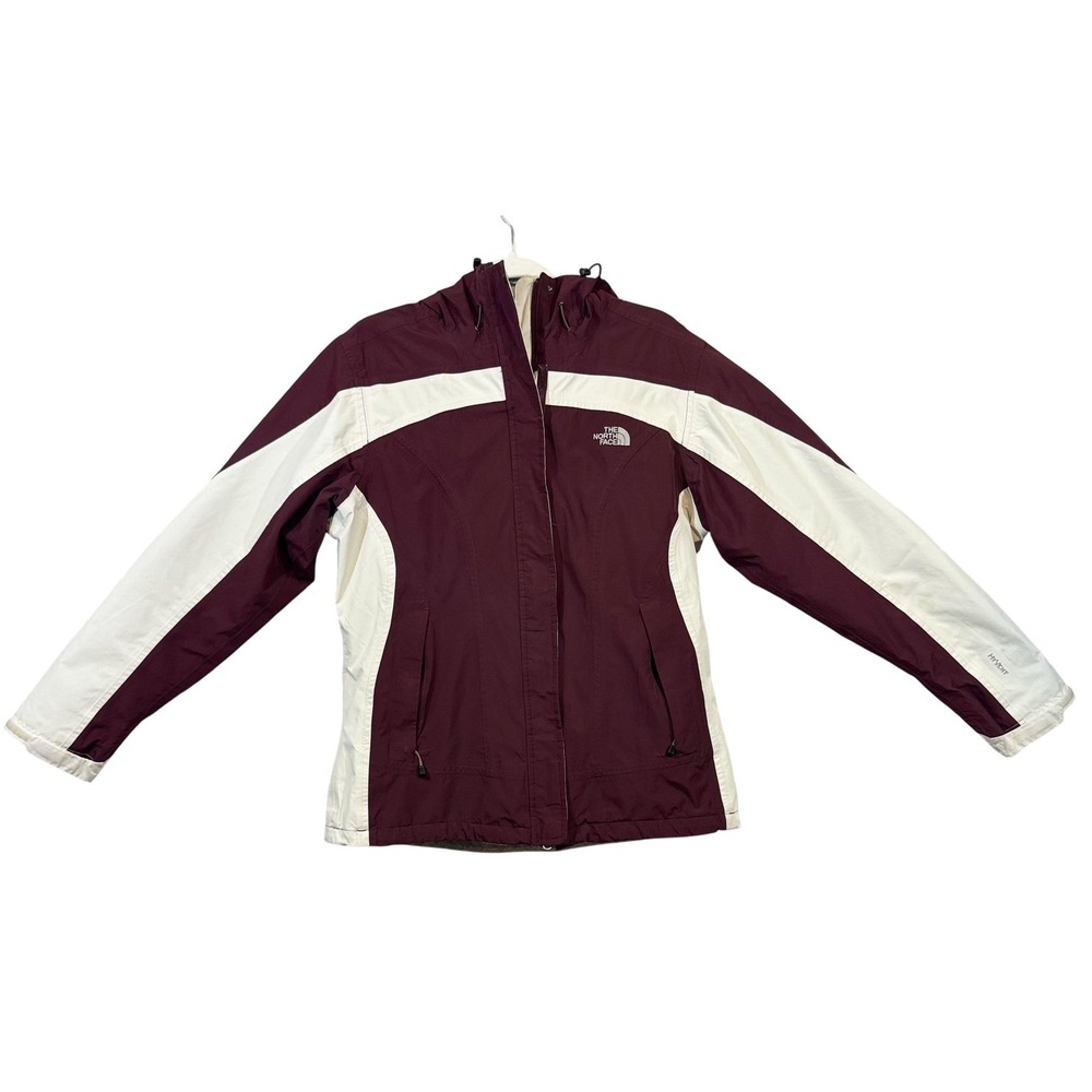 North Face Jacket Womens Large HyVent Waterproof Hooded‎ Outdoor Coat